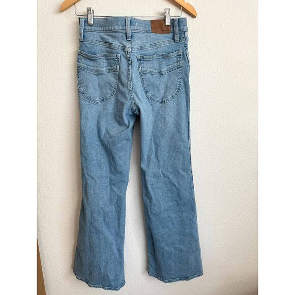 Madewell 11" High Rise Flare Jeans - Picture 3 of 10